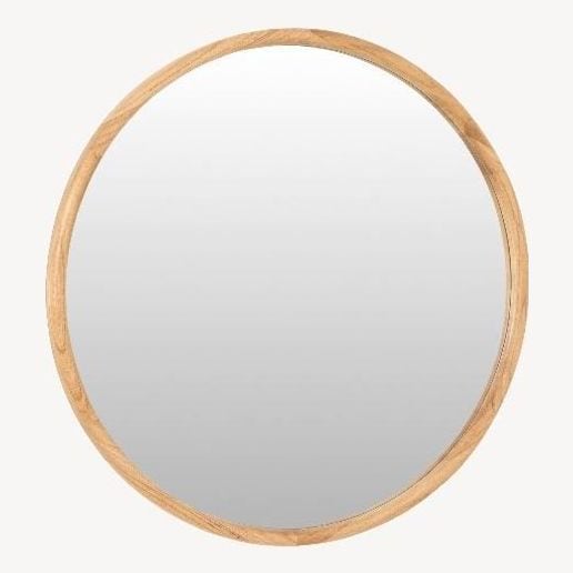 Espejo Madera Roble 90 Y 120 Cm (Elegir Tamaño)