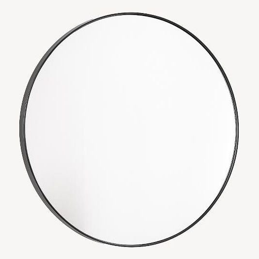 Espejo Negro Led Y Sensor Tactil (Elegir Tamaño)