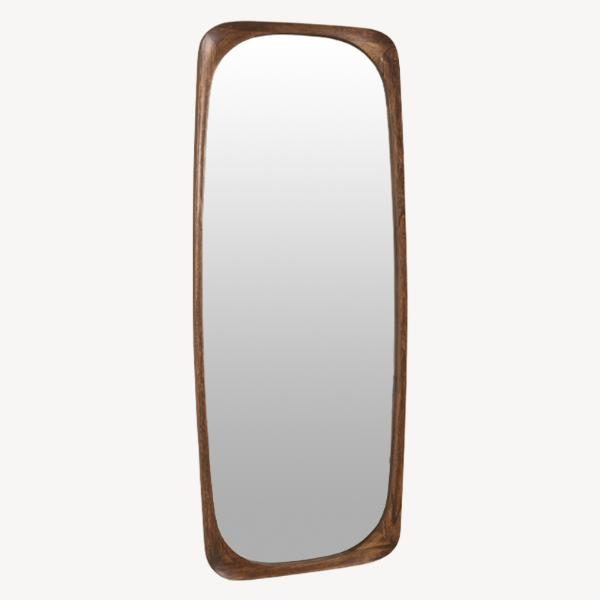Espejo Pared Madera Nogal 175*70 Cm