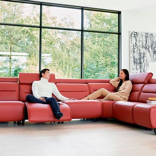 Sofá Relax Stressless Emily Steel
