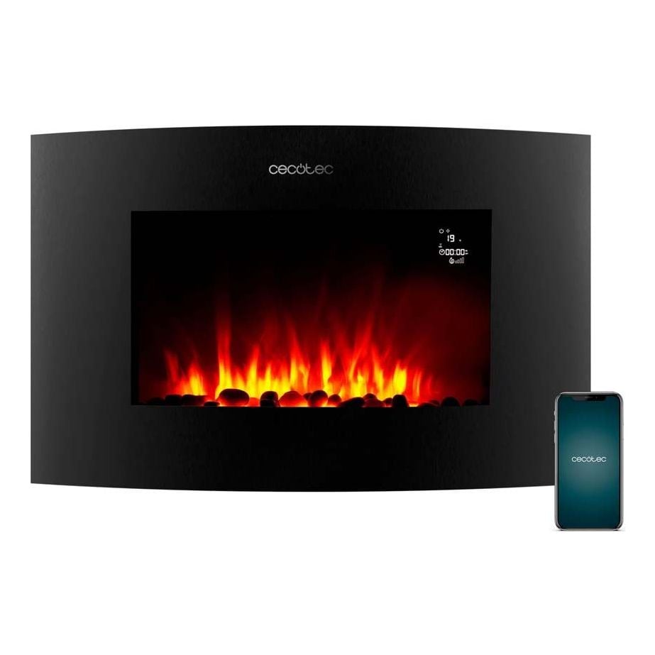 Cecotec READY WARM 3560 CURVED FLAMES CONNECTED - Estufa